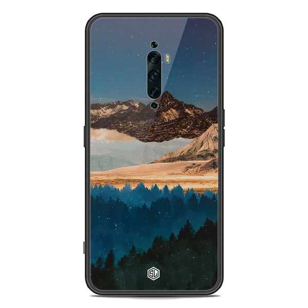 Mountains Wanderlust Series Soft Phone Case - Premium Glass Case - Oppo Reno 2Z