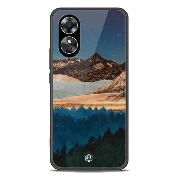 Mountains Wanderlust Series Soft Phone Case - Premium Glass Case - Oppo A17