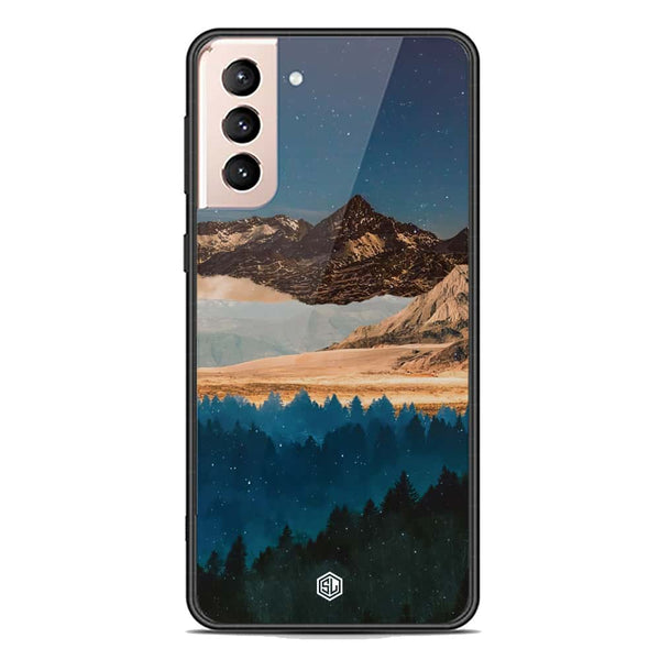 Mountains Wanderlust Series Soft Phone Case - Premium Glass Case - Samsung Galaxy S21 Plus 5G