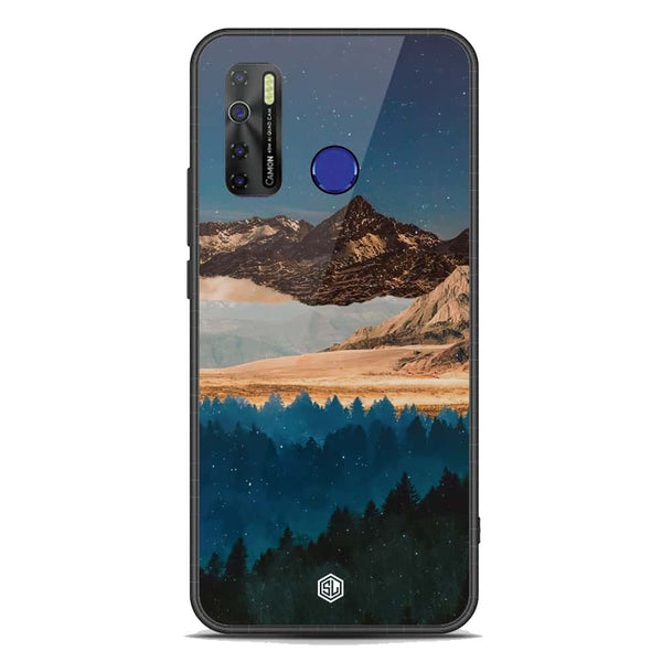 Mountains Wanderlust Series Soft Phone Case - Premium Glass Case - Tecno Spark 5 pro