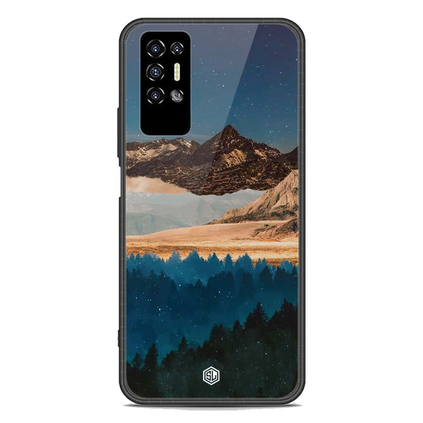 Mountains Wanderlust Series Soft Phone Case - Premium Glass Case - Tecno Pova 2