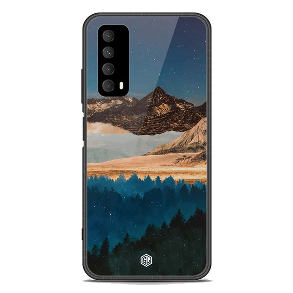 Mountains Wanderlust Series Soft Phone Case - Premium Glass Case - Huawei Y7a