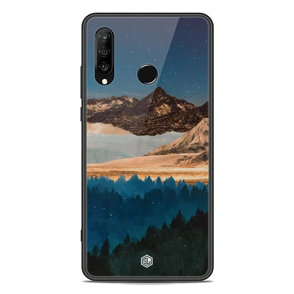 Mountains Wanderlust Series Soft Phone Case - Premium Glass Case - Huawei P30 lite