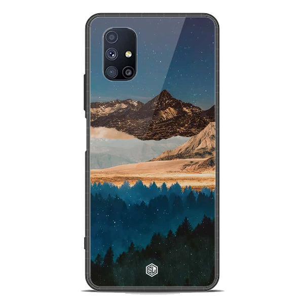 Mountains Wanderlust Series Soft Phone Case - Premium Glass Case - Samsung Galaxy M51