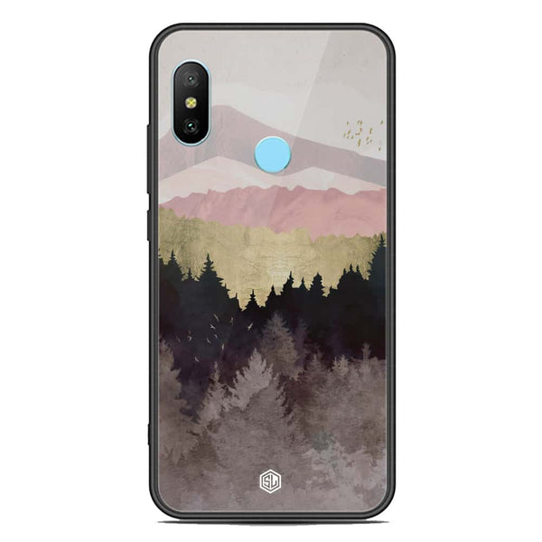 Mountains Wanderlust Series Soft Phone Case - Premium Glass Case - Xiaomi Redmi Note 6