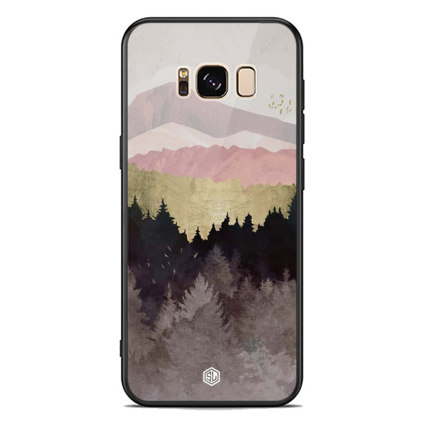 Mountains Wanderlust Series Soft Phone Case - Premium Glass Case - Samsung Galaxy S8 Plus