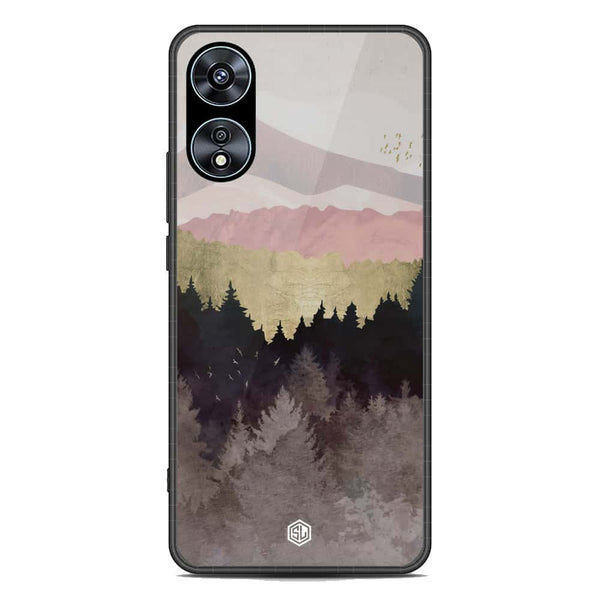 Mountains Wanderlust Series Soft Phone Case - Premium Glass Case - Oppo A58 4G