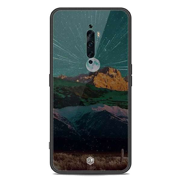 Mountains Wanderlust Series Soft Phone Case - Premium Glass Case - Oppo Reno 2Z