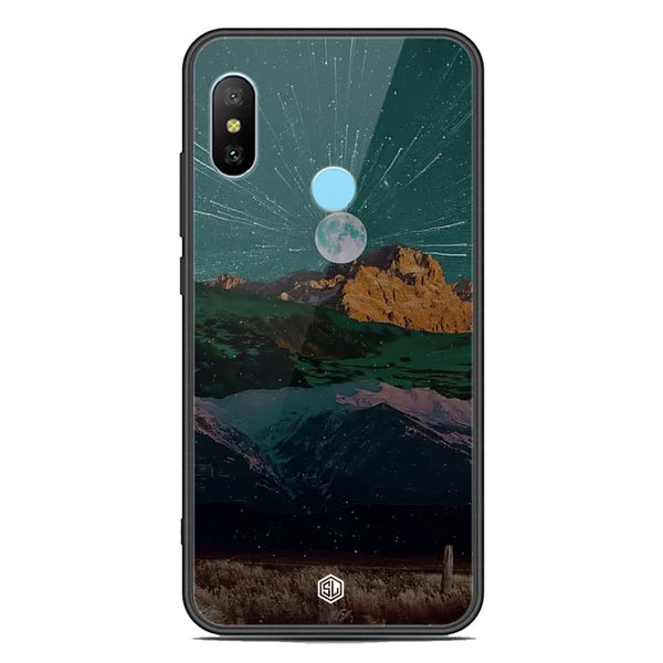 Mountains Wanderlust Series Soft Phone Case - Premium Glass Case - Xiaomi Redmi Note 6