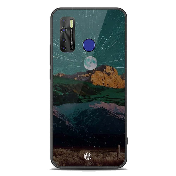 Mountains Wanderlust Series Soft Phone Case - Premium Glass Case - Tecno Spark 5 pro