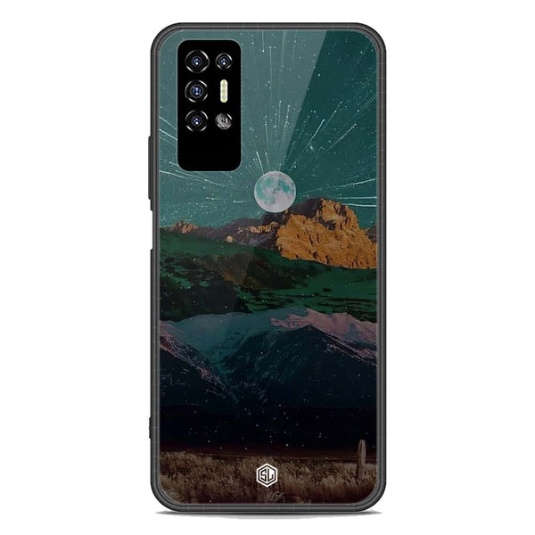 Mountains Wanderlust Series Soft Phone Case - Premium Glass Case - Tecno Pova 2