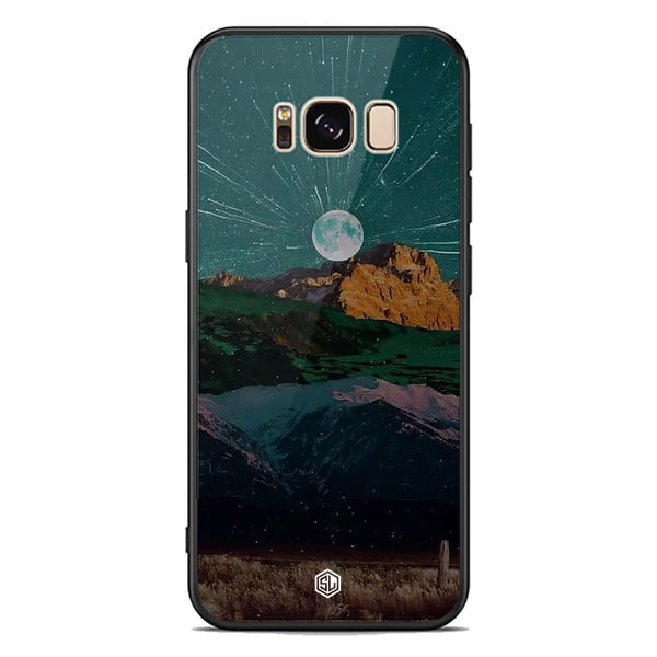 Mountains Wanderlust Series Soft Phone Case - Premium Glass Case - Samsung Galaxy S8 Plus