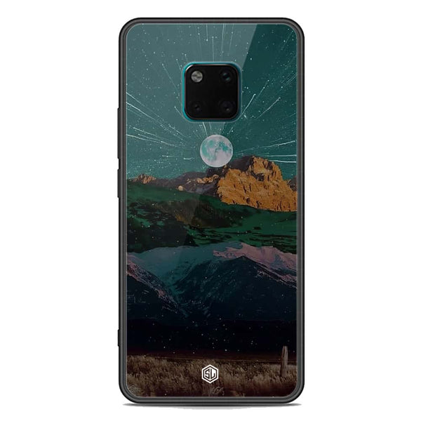 Mountains Wanderlust Series Soft Phone Case - Premium Glass Case - Huawei Mate 20 Pro