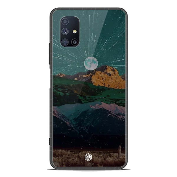 Mountains Wanderlust Series Soft Phone Case - Premium Glass Case - Samsung Galaxy M51