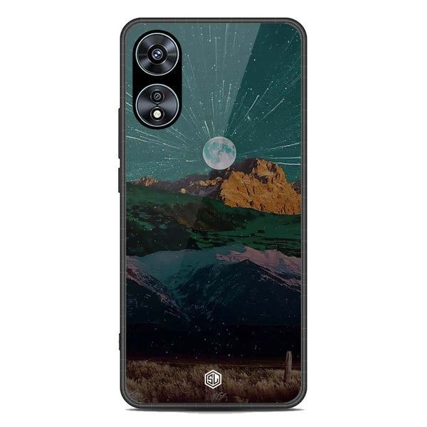 Mountains Wanderlust Series Soft Phone Case - Premium Glass Case - Oppo A58 4G