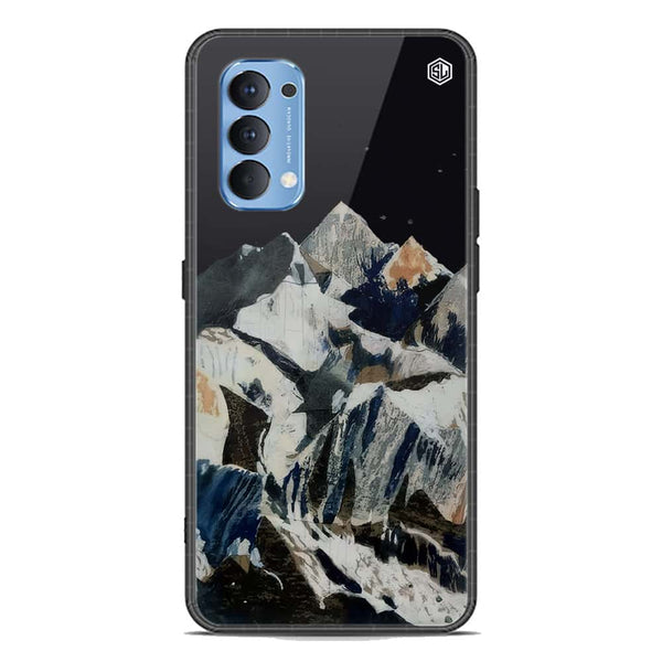 Mountains Wanderlust Series Soft Phone Case - Premium Glass Case - Oppo Reno 4