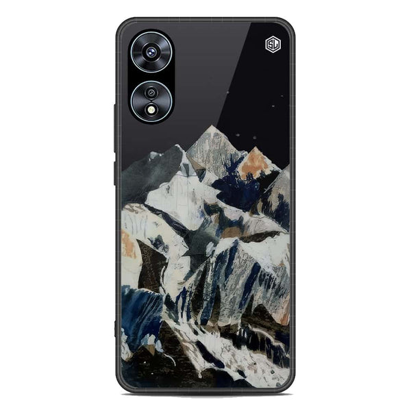 Mountains Wanderlust Series Soft Phone Case - Premium Glass Case - Oppo A58 4G