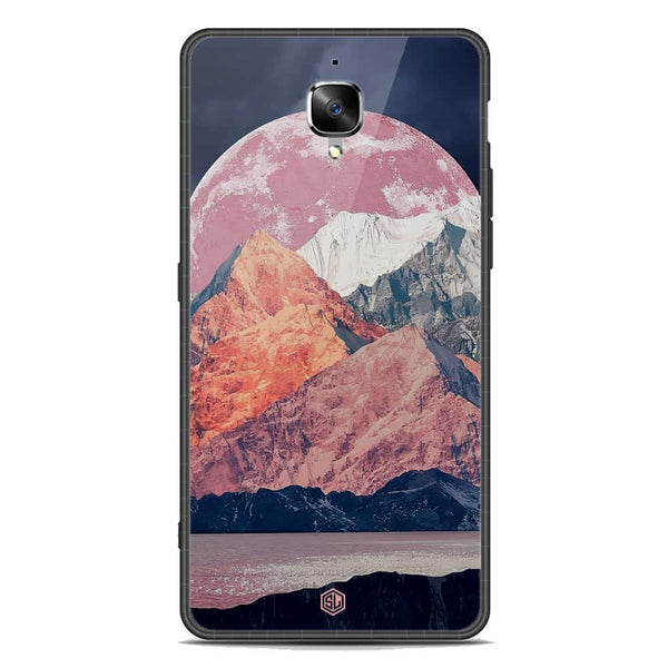 Mountains Wanderlust Series Soft Phone Case - Premium Glass Case - Design 5 - OnePlus 3