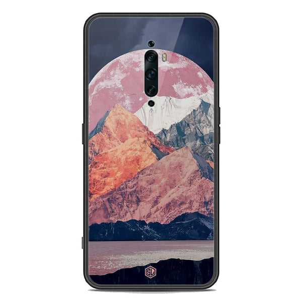 Mountains Wanderlust Series Soft Phone Case - Premium Glass Case - Design 5 - Oppo Reno 2Z