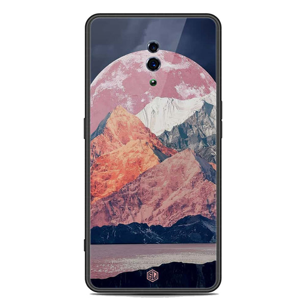 Mountains Wanderlust Series Soft Phone Case - Premium Glass Case - Design 5 - Oppo Reno