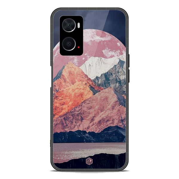 Mountains Wanderlust Series Soft Phone Case - Premium Glass Case - Design 5 - Oppo K10 5G