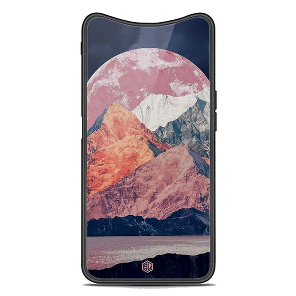 Mountains Wanderlust Series Soft Phone Case - Premium Glass Case - Design 5 - Oppo Find X