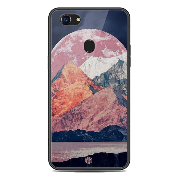 Mountains Wanderlust Series Soft Phone Case - Premium Glass Case - Design 5 - Oppo F5