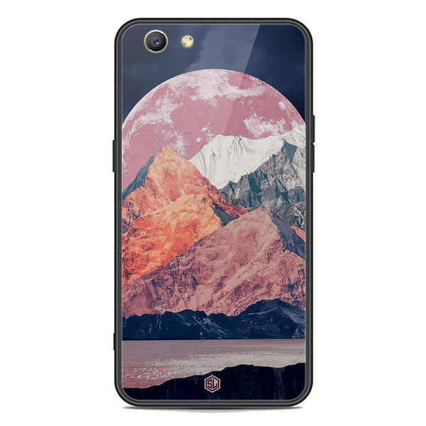 Mountains Wanderlust Series Soft Phone Case - Premium Glass Case - Design 5 - Oppo A59