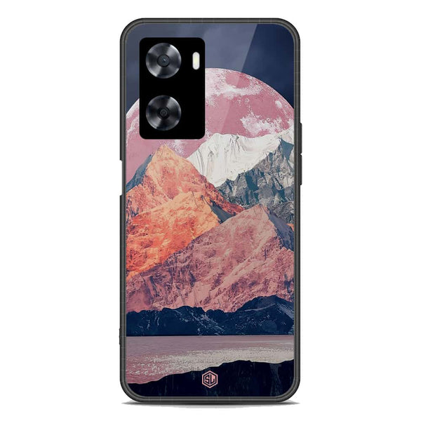 Mountains Wanderlust Series Soft Phone Case - Premium Glass Case - Design 5 - Oppo A57s