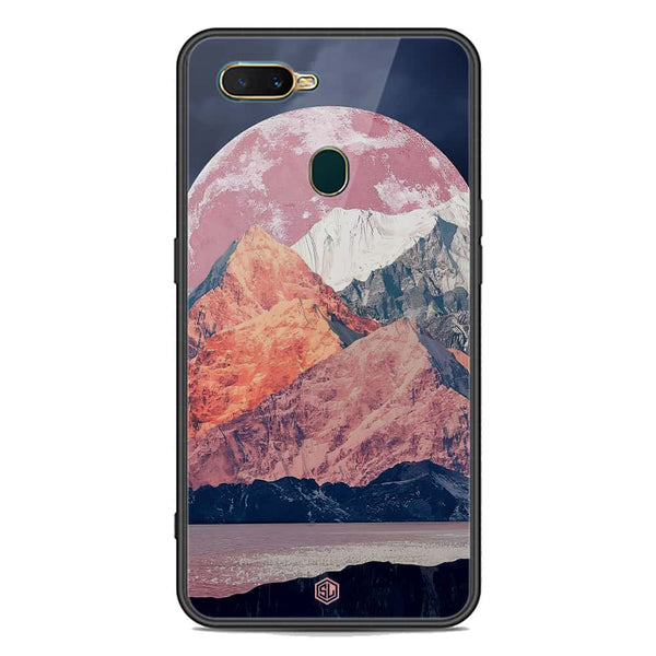 Mountains Wanderlust Series Soft Phone Case - Premium Glass Case - Design 5 - Oppo A12s