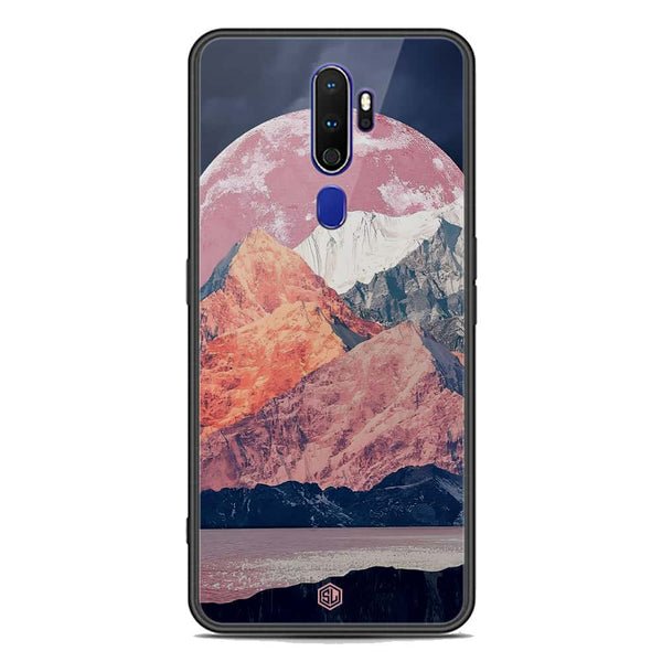 Mountains Wanderlust Series Soft Phone Case - Premium Glass Case - Design 5 - Oppo A9 2020