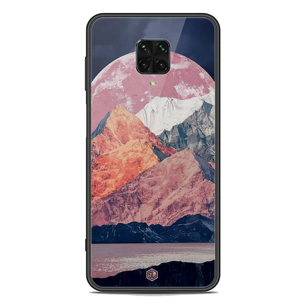 Mountains Wanderlust Series Soft Phone Case - Premium Glass Case - Design 5 - Xiaomi Redmi Note 9 Pro