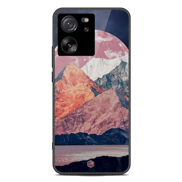 Mountains Wanderlust Series Soft Phone Case - Premium Glass Case - Design 5 - Xiaomi 13T