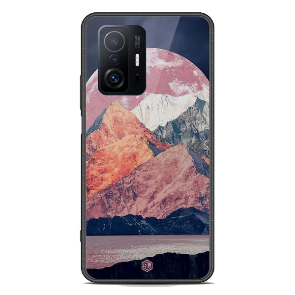 Mountains Wanderlust Series Soft Phone Case - Premium Glass Case - Design 5 - Xiaomi 11T