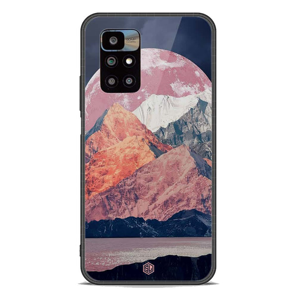 Mountains Wanderlust Series Soft Phone Case - Premium Glass Case - Design 5 - Xiaomi Redmi 10 Prime