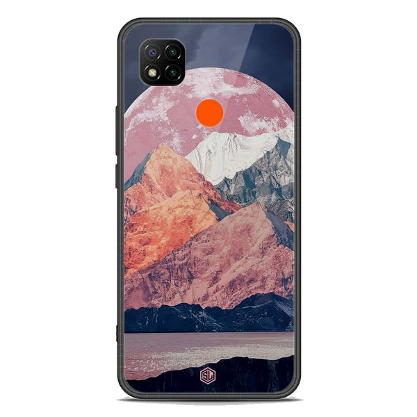 Mountains Wanderlust Series Soft Phone Case - Premium Glass Case - Design 5 - Xiaomi Redmi 9C