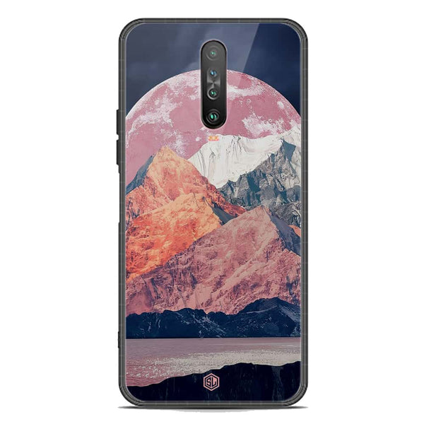 Mountains Wanderlust Series Soft Phone Case - Premium Glass Case - Design 5 - Xiaomi Poco X2