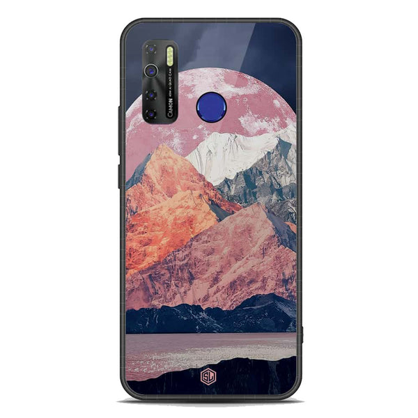 Mountains Wanderlust Series Soft Phone Case - Premium Glass Case - Design 5 - Tecno Spark 5 pro