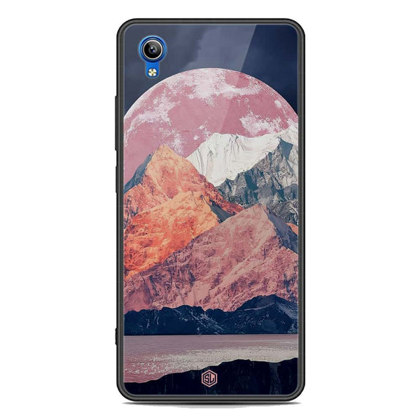 Mountains Wanderlust Series Soft Phone Case - Premium Glass Case - Design 5 - Vivo Y91C