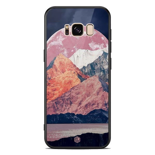 Mountains Wanderlust Series Soft Phone Case - Premium Glass Case - Design 5 - Samsung Galaxy S8 Plus