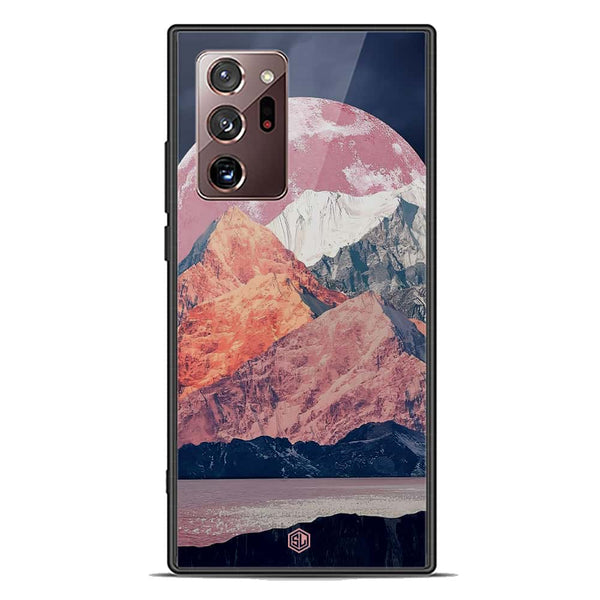 Mountains Wanderlust Series Soft Phone Case - Premium Glass Case - Design 5 - Samsung Galaxy Note 20 Ultra