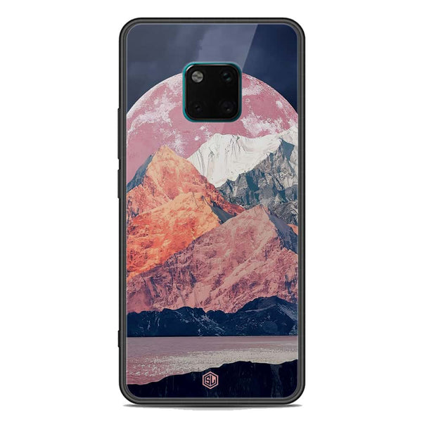 Mountains Wanderlust Series Soft Phone Case - Premium Glass Case - Design 5 - Huawei Mate 20 Pro