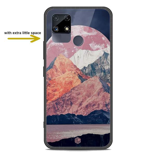 Mountains Wanderlust Series Soft Phone Case - Premium Glass Case - Design 5 - Realme Narzo 20