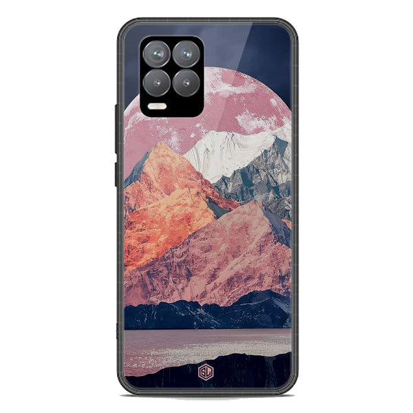 Mountains Wanderlust Series Soft Phone Case - Premium Glass Case - Design 5 - Realme 8