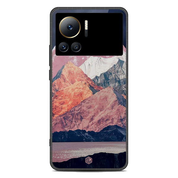 Mountains Wanderlust Series Soft Phone Case - Metal Case - Design 5 - Infinix Note 12 VIP