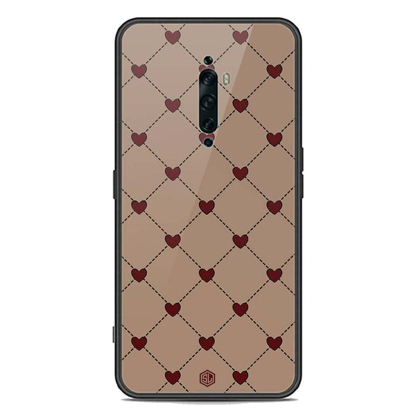 Trending Designs Series Soft Phone Case - Premium Glass Case - Oppo Reno 2Z