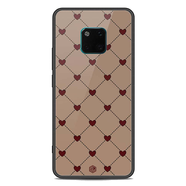 Trending Designs Series Soft Phone Case - Premium Glass Case - Huawei Mate 20 Pro