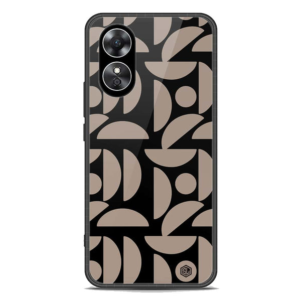 Trending Designs Series Soft Phone Case - Premium Glass Case - Oppo A17