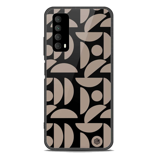 Trending Designs Series Soft Phone Case - Premium Glass Case - Huawei Y7a