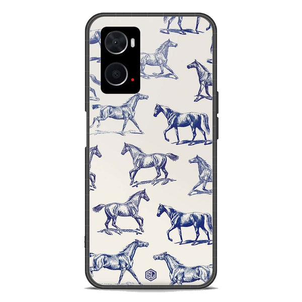 Trending Designs Series Soft Phone Case - Premium Glass Case - Oppo K10 5G